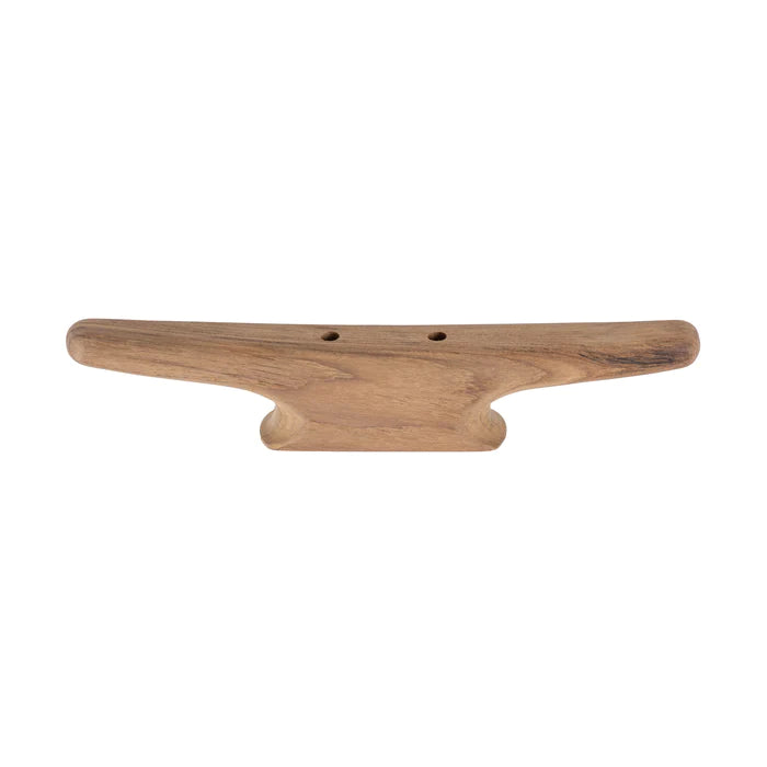 12" Premium Grade Teak Decorative Cleat