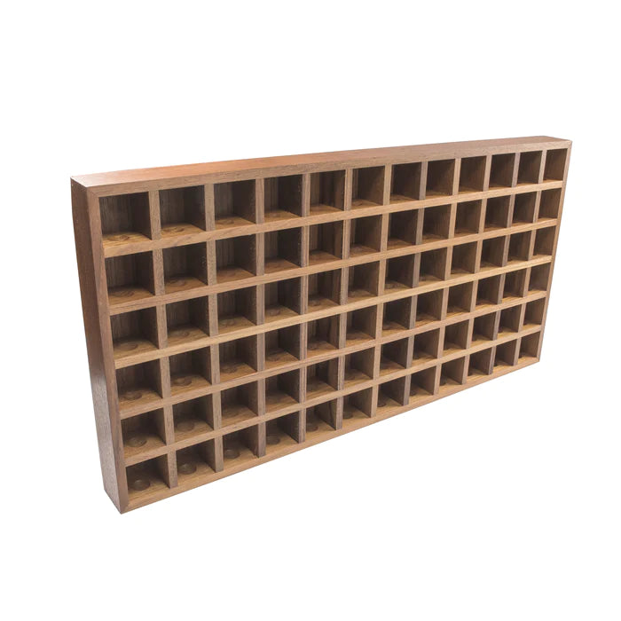 Premium Grade Teak 72 Golf Ball Holder/Display