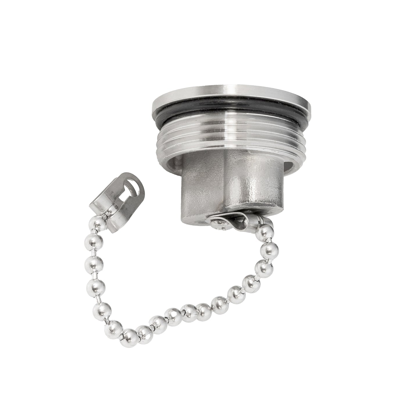 Replacement Pull-Up Threaded Cap with Chain