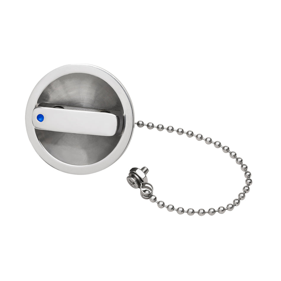 Replacement 1/4-Turn Pull-Up Cap with Chain (Water)