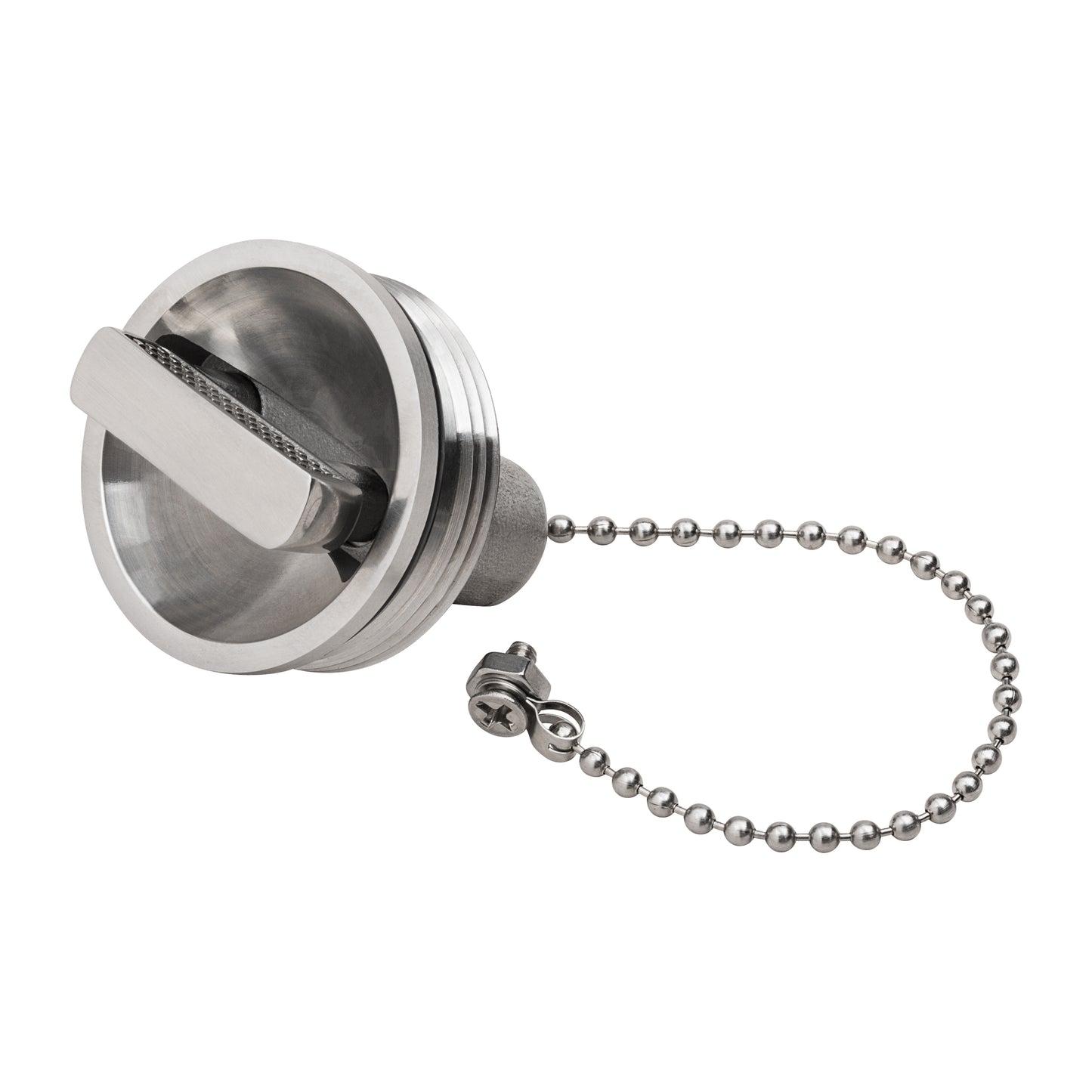 Replacement Pull-Up Threaded Cap with Chain