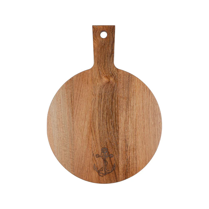 Chef's Collection Teak Round Serving Board