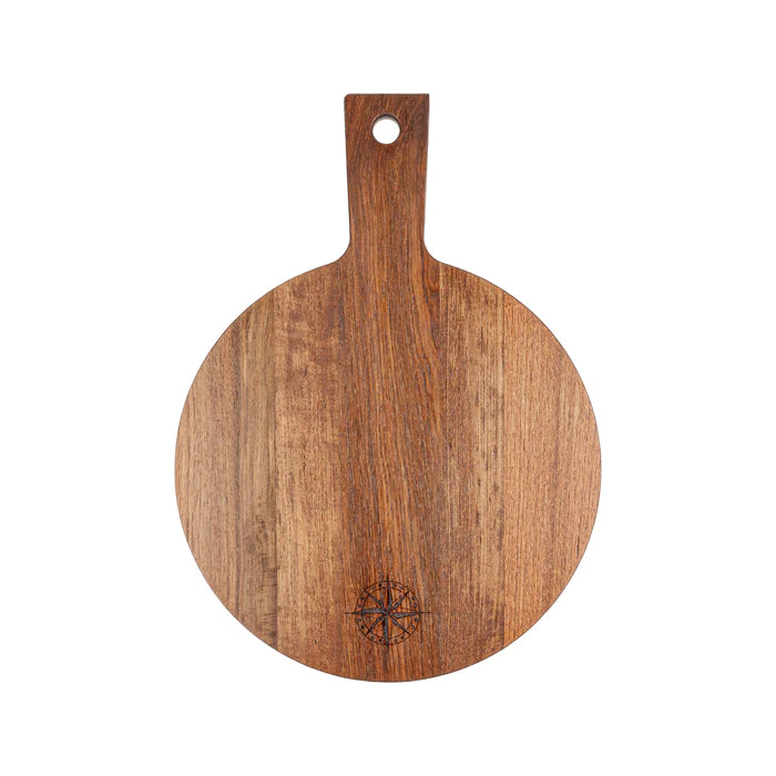 Chef's Collection Teak Round Serving Board