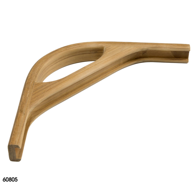 3/4" Track Corner Cap/Hand Hold Bulkhead Molding