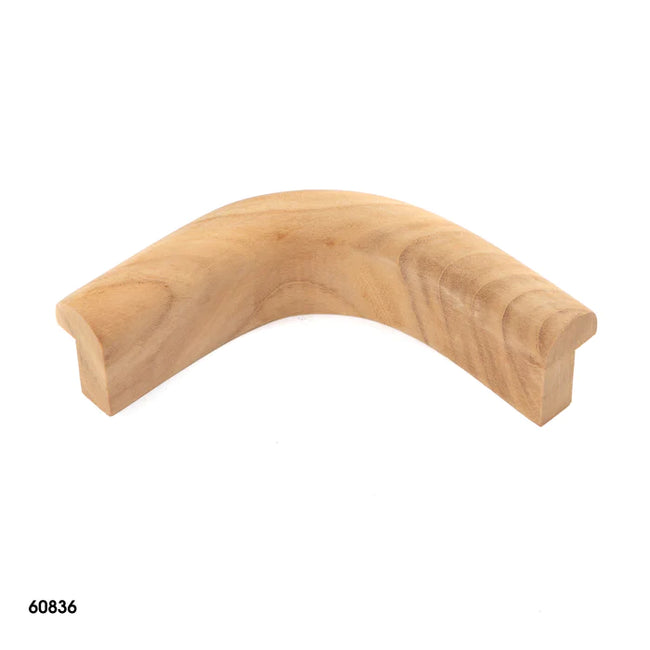 Premium Grade Teak Inside Corner Edge Molding