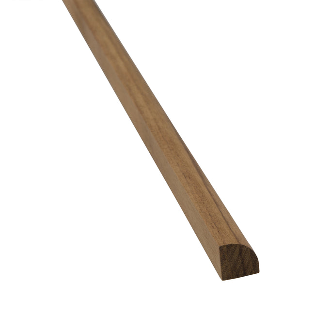 5' Premium Grade Teak Large Quarter Round Molding