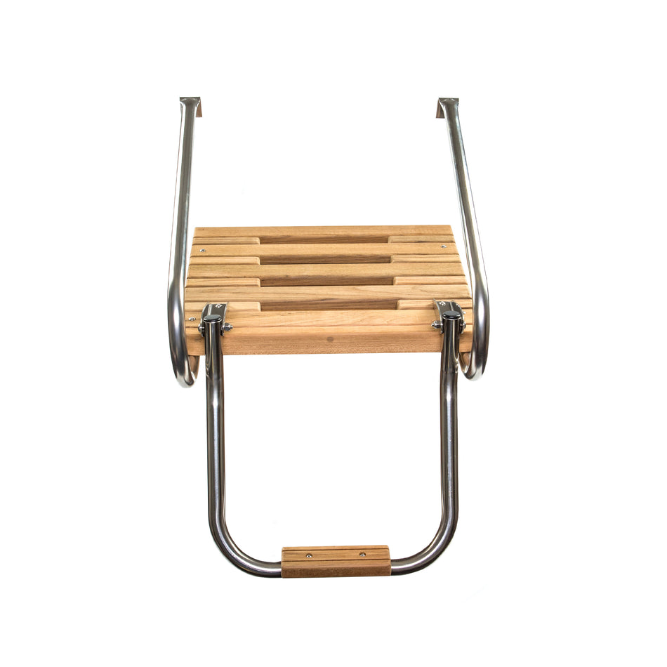 Premium Grade Teak Inboard /Outboard Swim Platforms with Ladder and Mounting Hardware