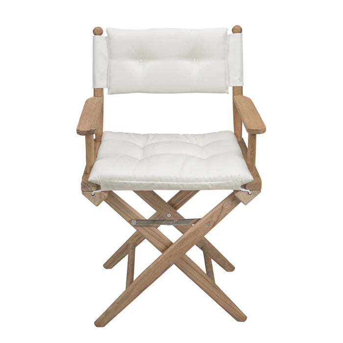 Director's Chair with Creme Cushions