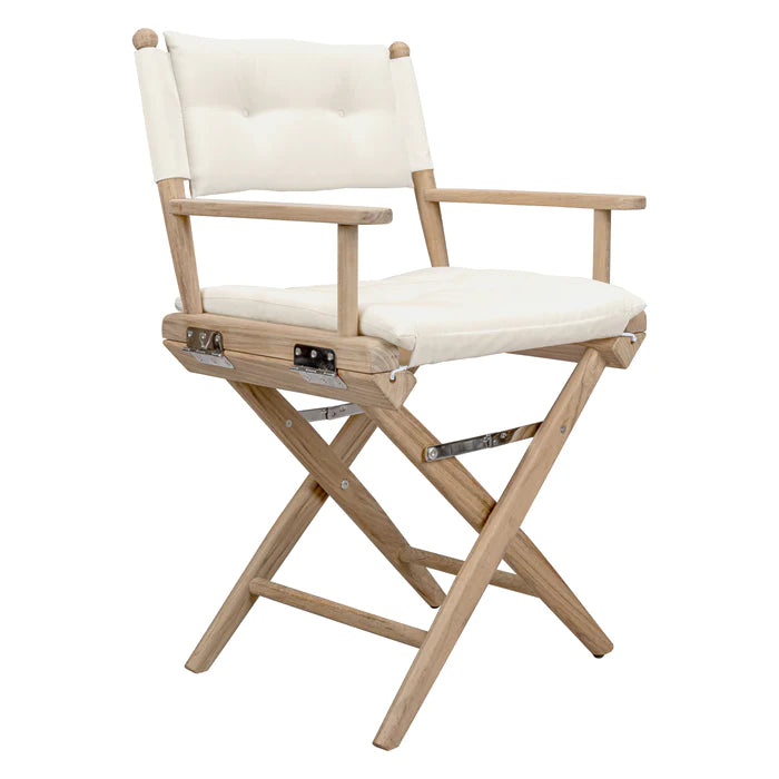 Director's Chair with Creme Cushions