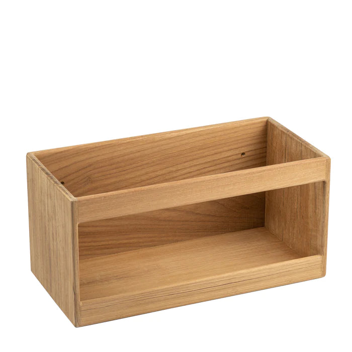 15" Premium Grade Teak Utility Storage Rack
