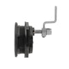 3" Black Nylon & 316 Stainless Steel T-Style Compression Handle - Locking