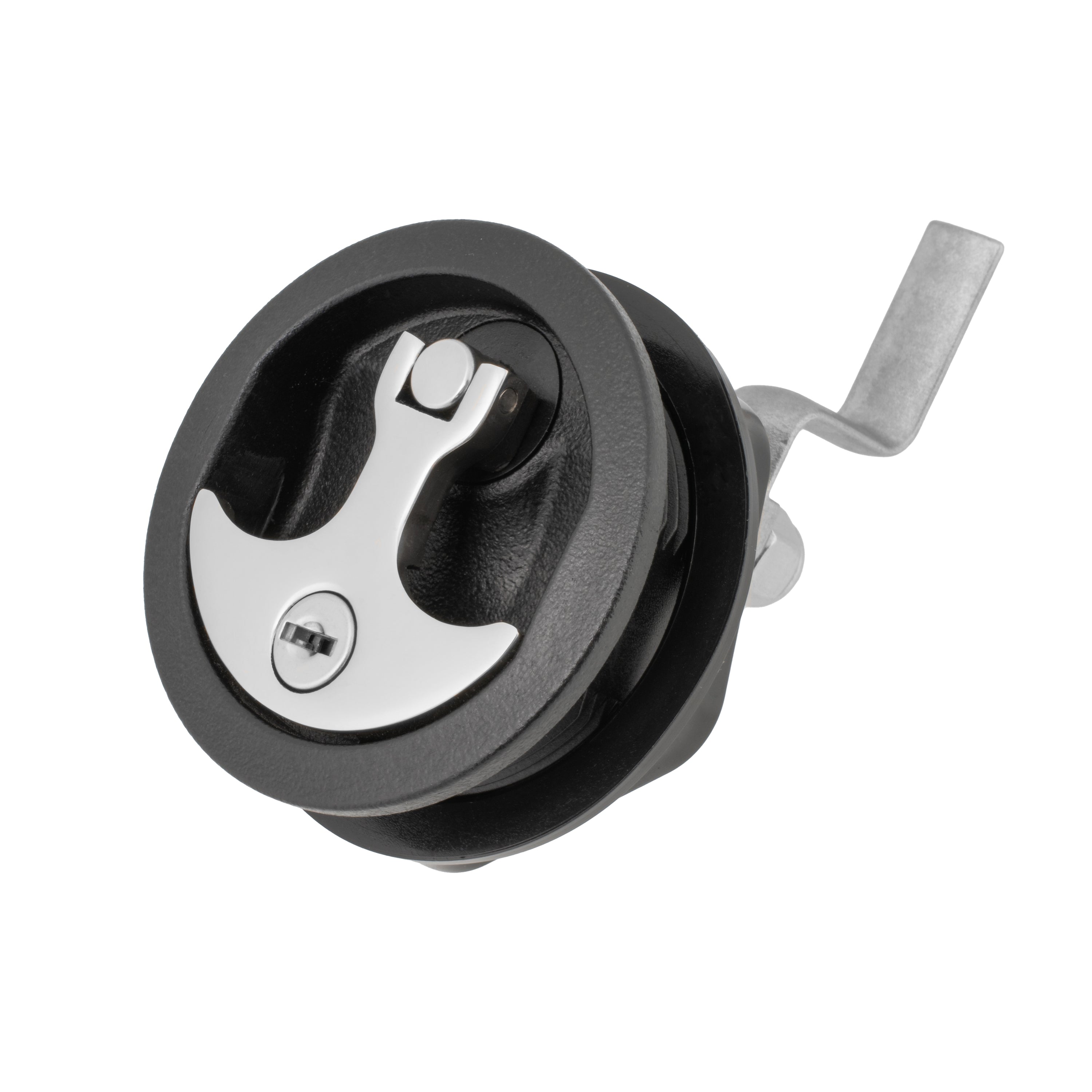 Black Nylon & 316 Stainless Steel T-Style Compression Handle - Locking ...