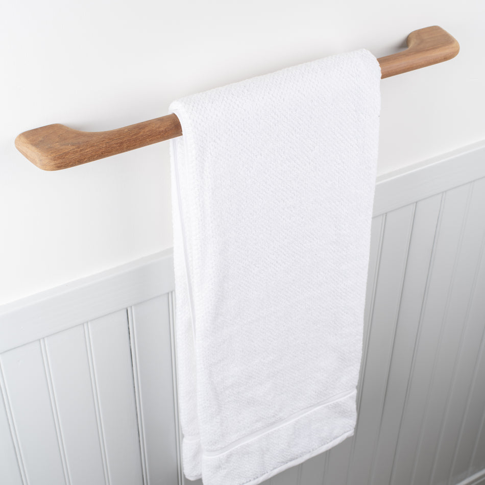 23" Premium Grade Teak Long Towel Bar
