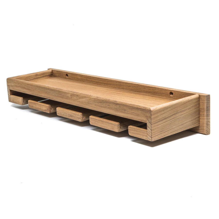 Wineglass Rack with Shelf