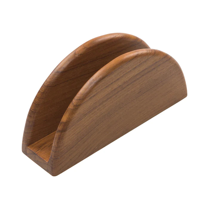 5-7/8" Premium Grade Teak Napkin Holder