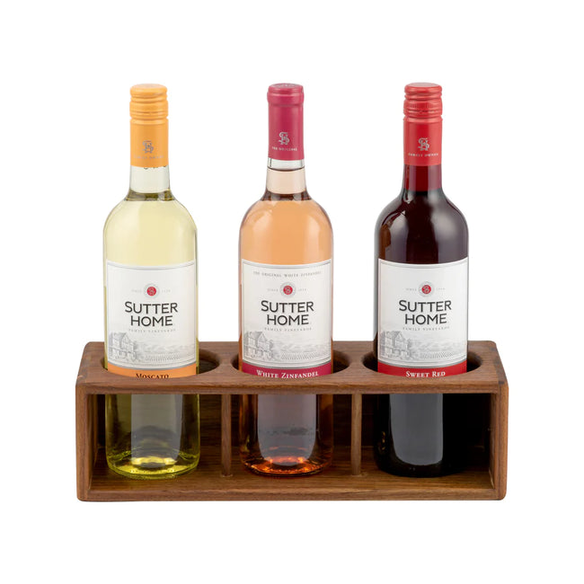 Three Bottle Wine Holder