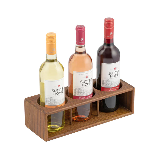 Three Bottle Wine Holder