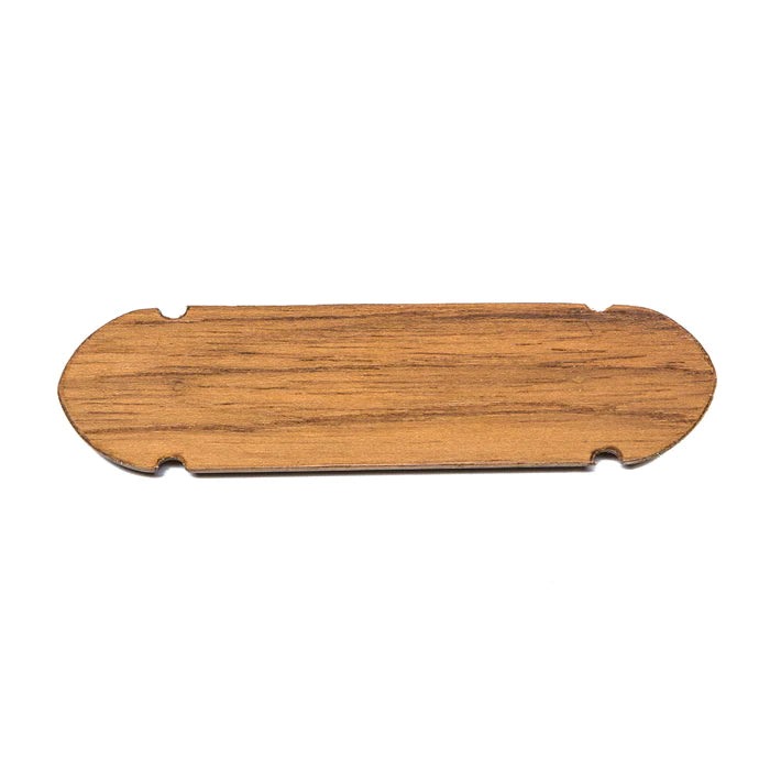 3-7/8" Premium Grade Teak No Smoking Name Plate