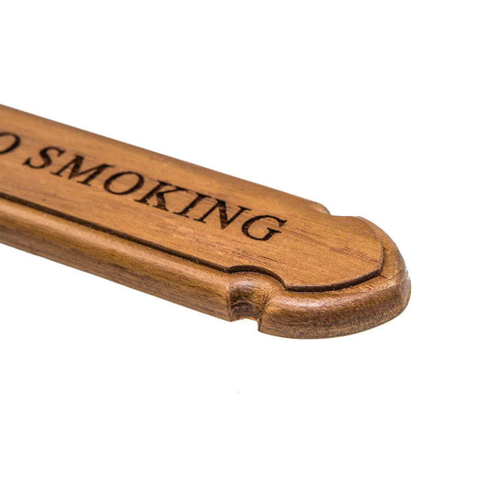 No Smoking Name Plate