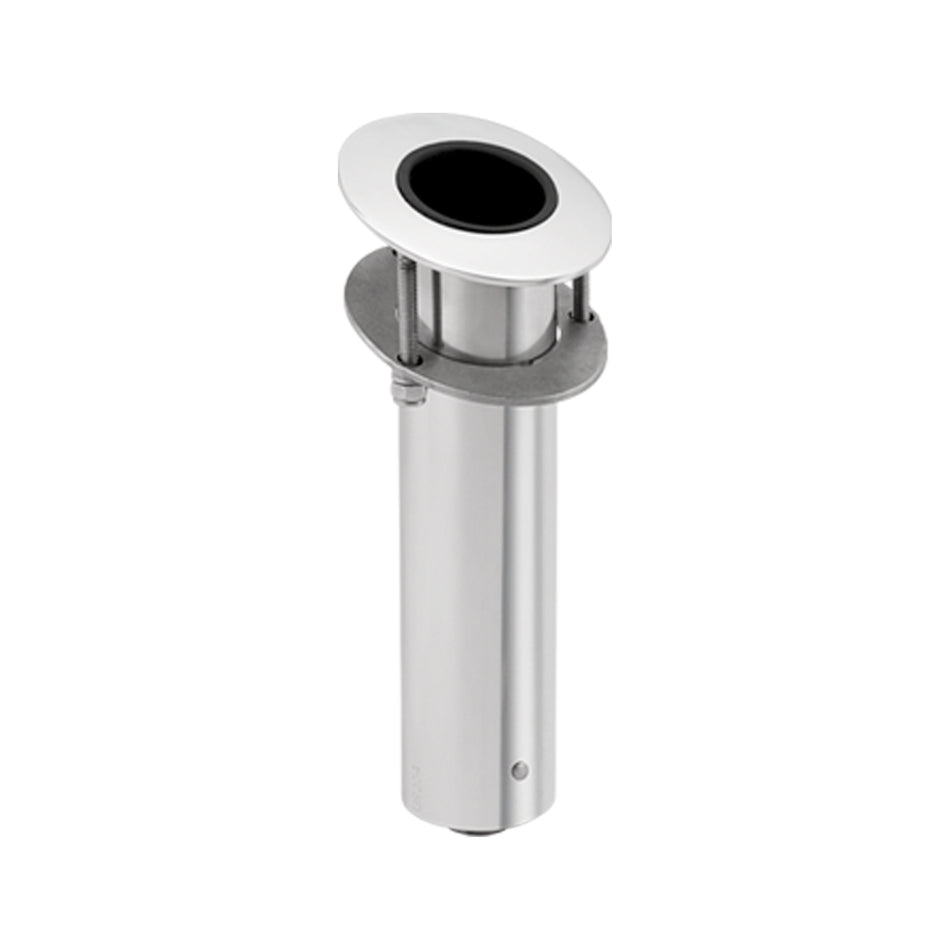15° 316 Stainless Steel Studded Flush Mount Rod Holder