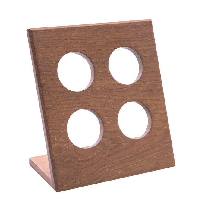 6" Premium Grade Teak 4-Pod K Cup Holder