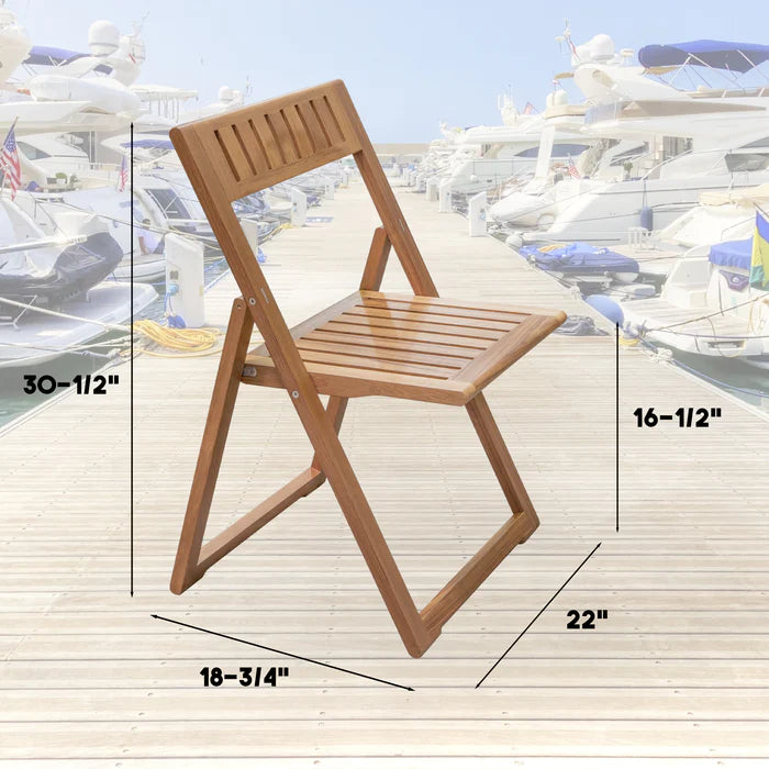 Folding Slat Chair