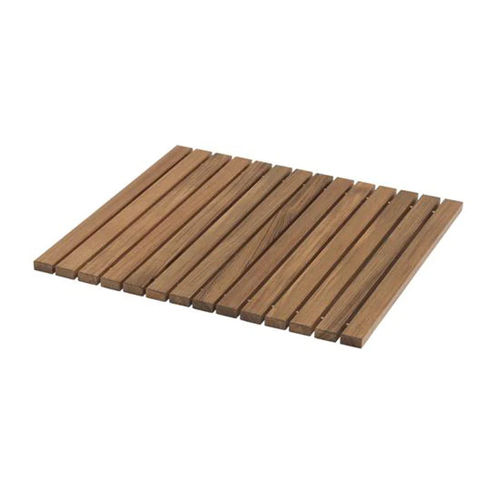 19-1/2" Premium Grade Teak Roll Up Shower Mat