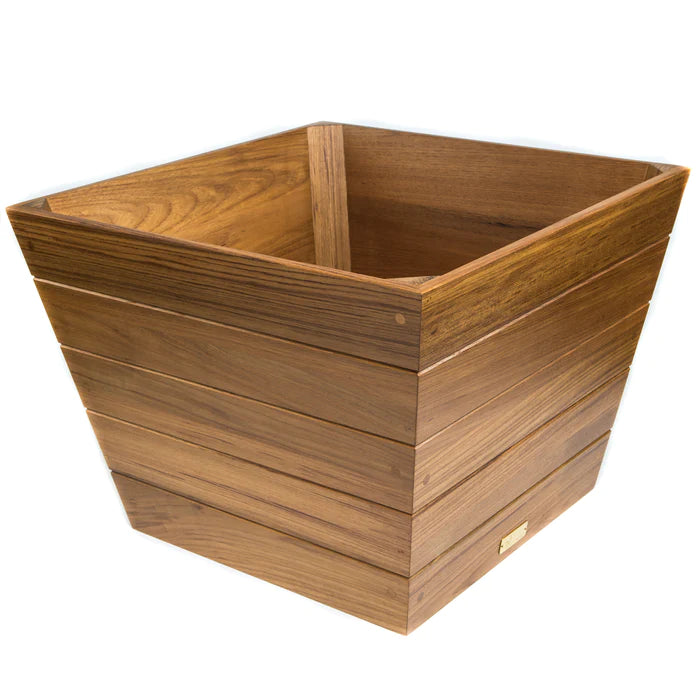 14" Medium Premium Grade Teak Planter Box