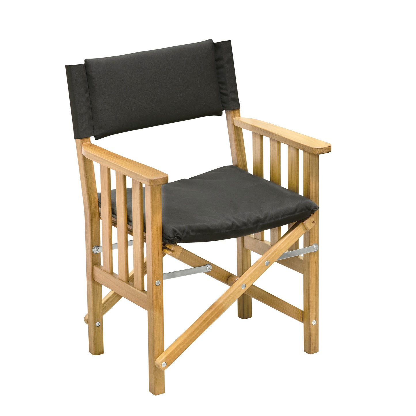 Director's Chair II with Black Cushions