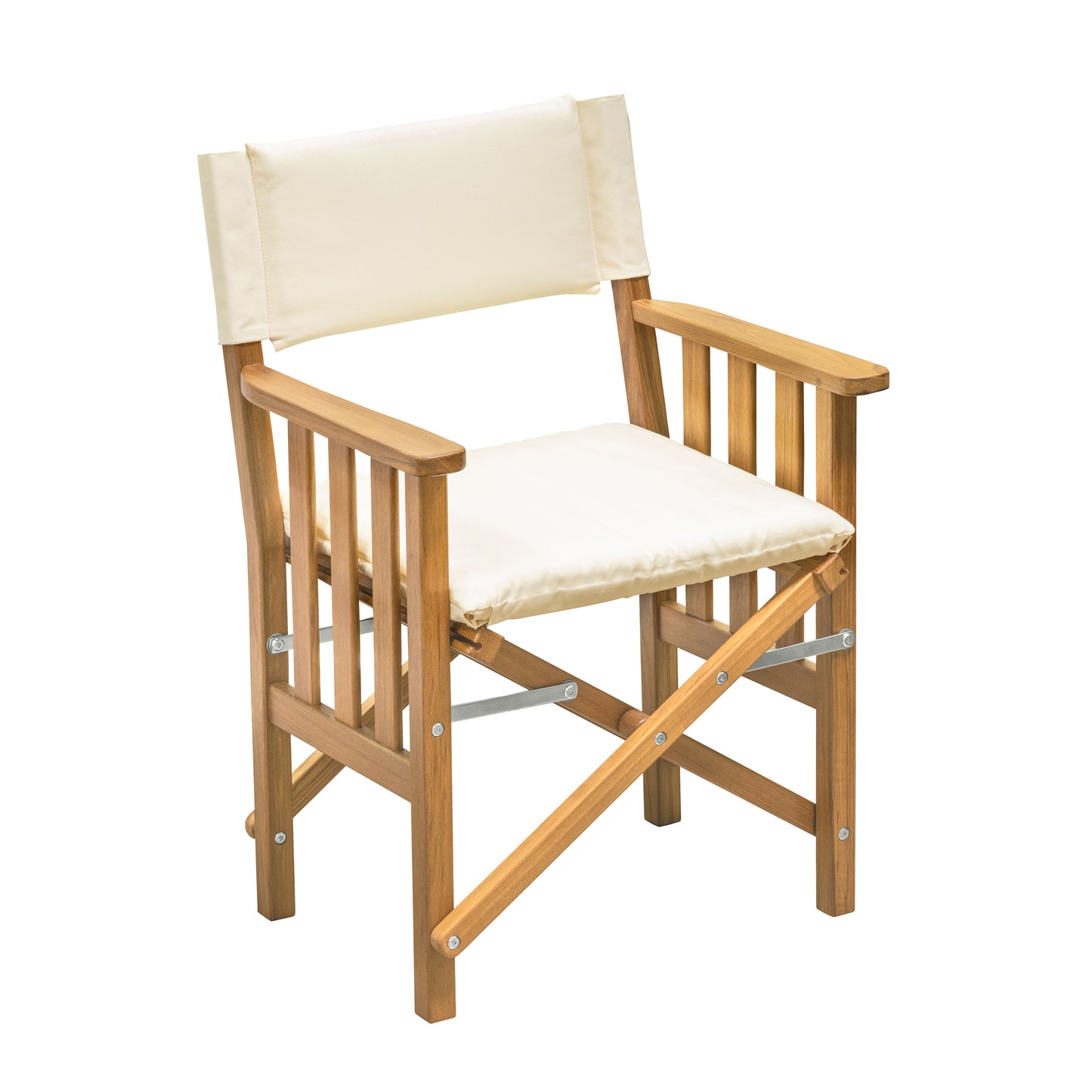 Director's Chair II with Ivory Cushions