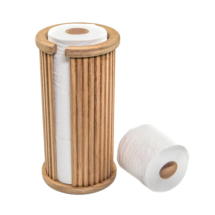 6-1/4" Premium Grade Teak Toilet Paper Holder