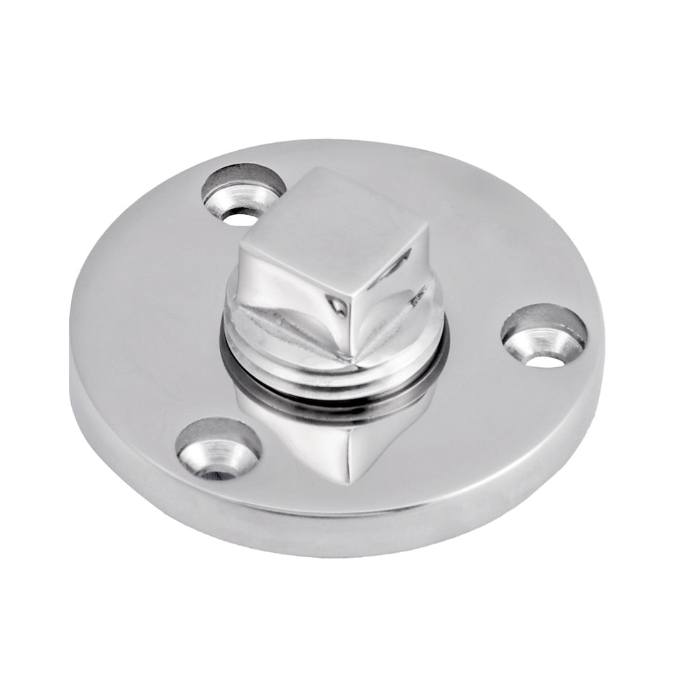 2" 316 Stainless Steel Garboard Drain Plug