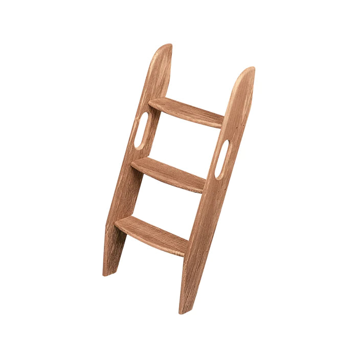 40" Premium Grade Teak Companion Ladder