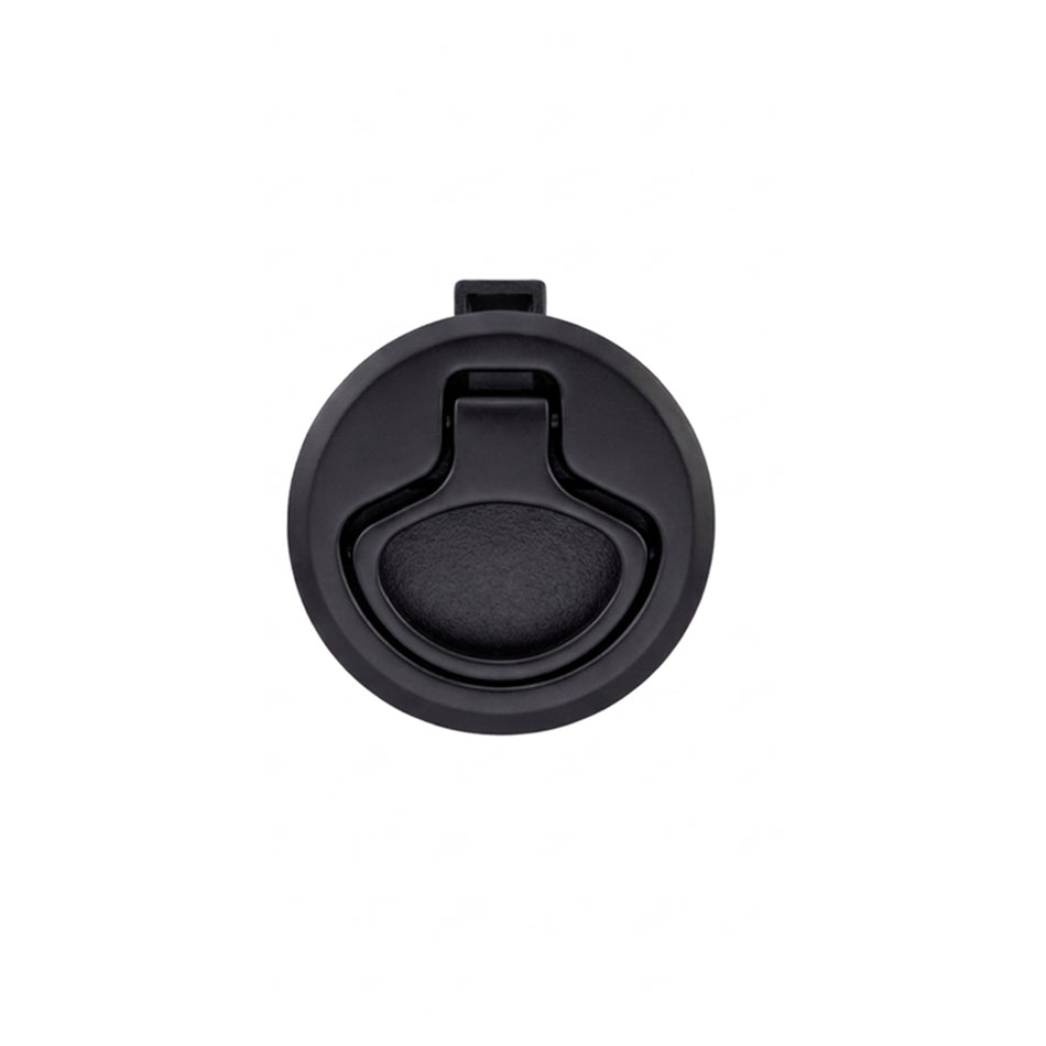 1-3/4" Platinum Series Black PVD 316 Stainless Steel Non-Locking Ring Slam Latch