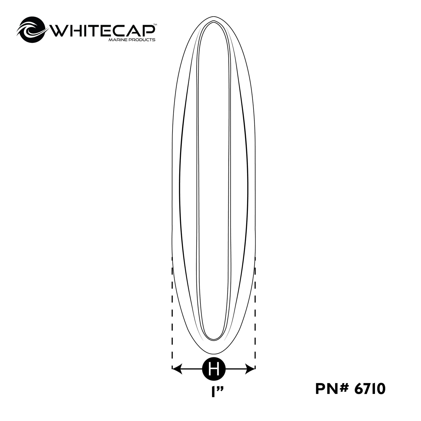 8" Stainless Steel E-Z Pull Up Cleat