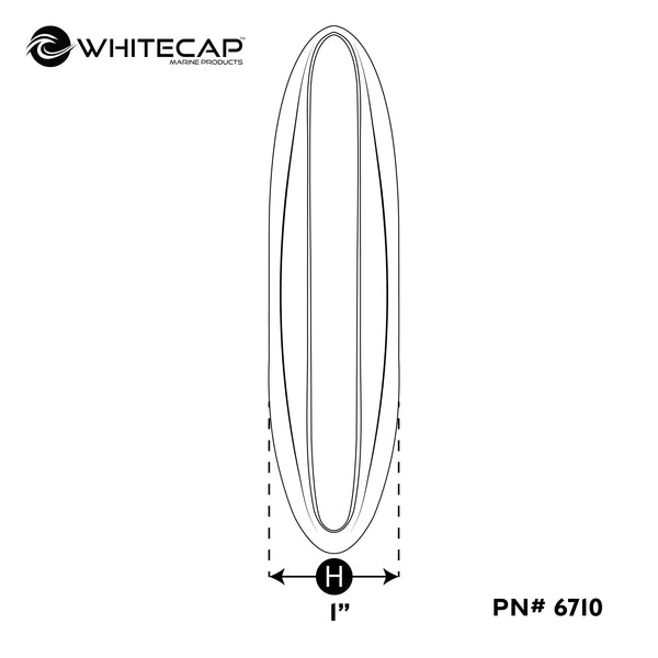 8" 316 Stainless Steel E-Z Pull Up Cleat