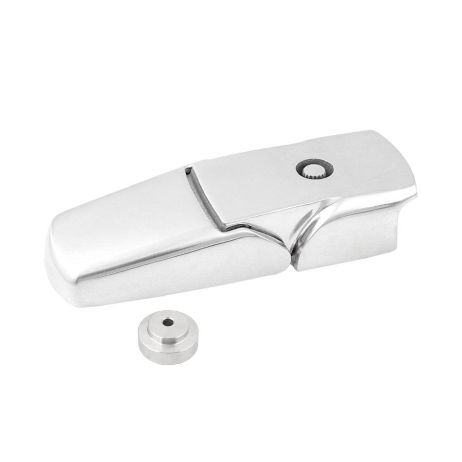 Non-Locking 304 Stamped Stainless Steel Draw Latch with Oval Keeper