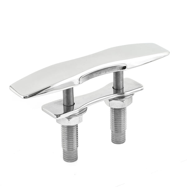 10" 316 Stainless Steel Contoured Body Absolute Flush Pull Up Cleat