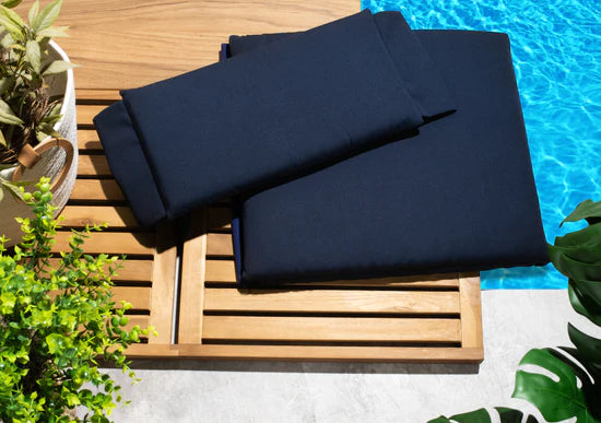 Navy Director's Chair II Replacement Cushions