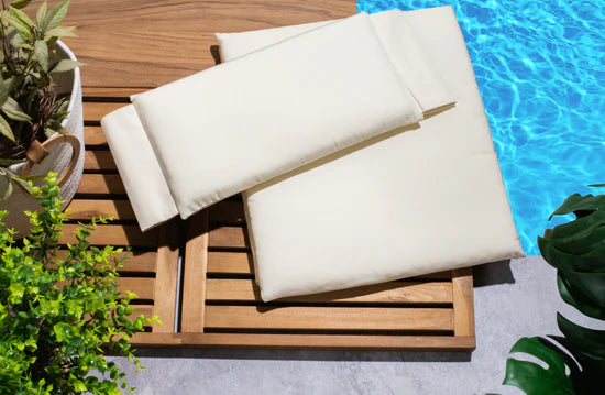 Creme Director's Chair II Replacement Cushions