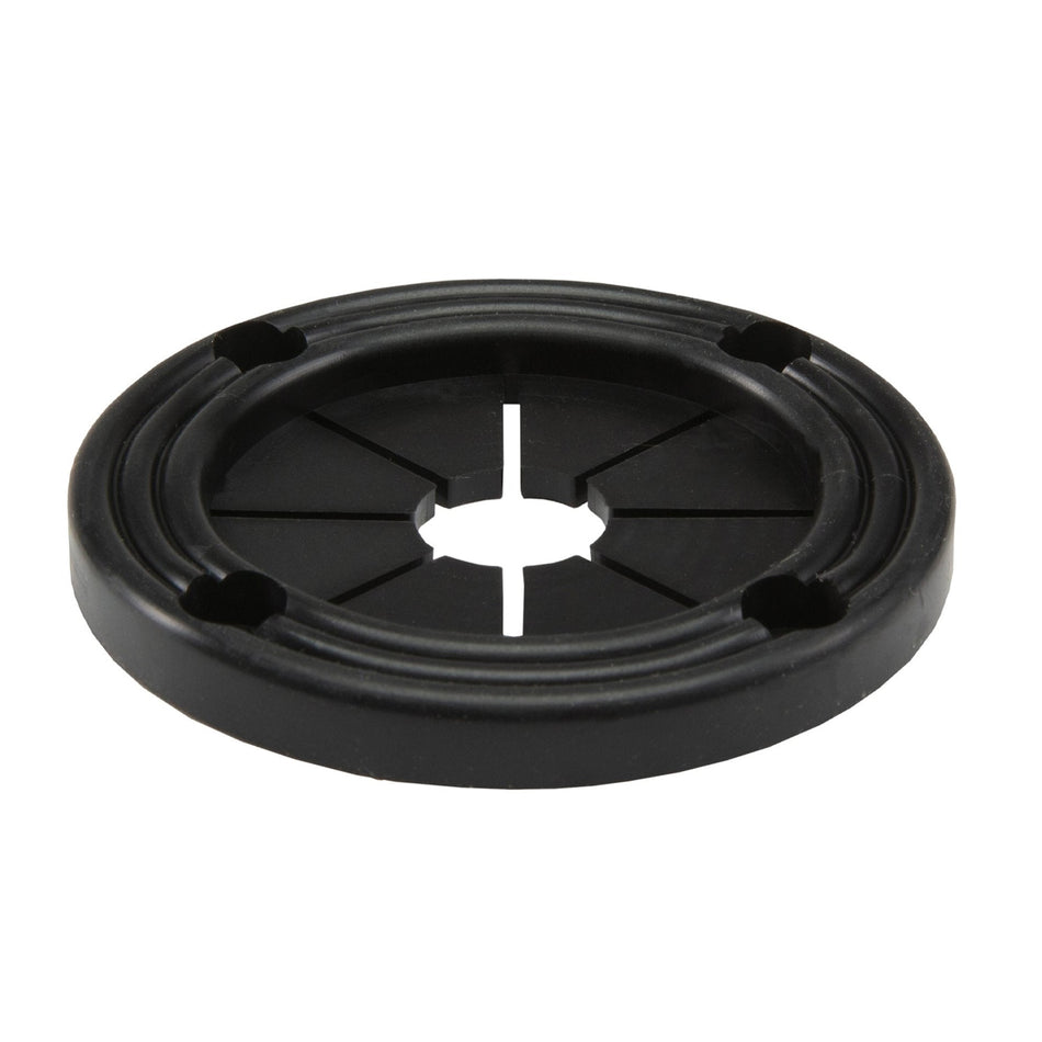 3-3/8" Black Rubber Utility Grommet