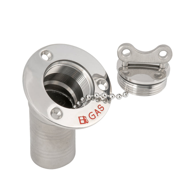 30° Hose Deck Fill with Key (Gas)
