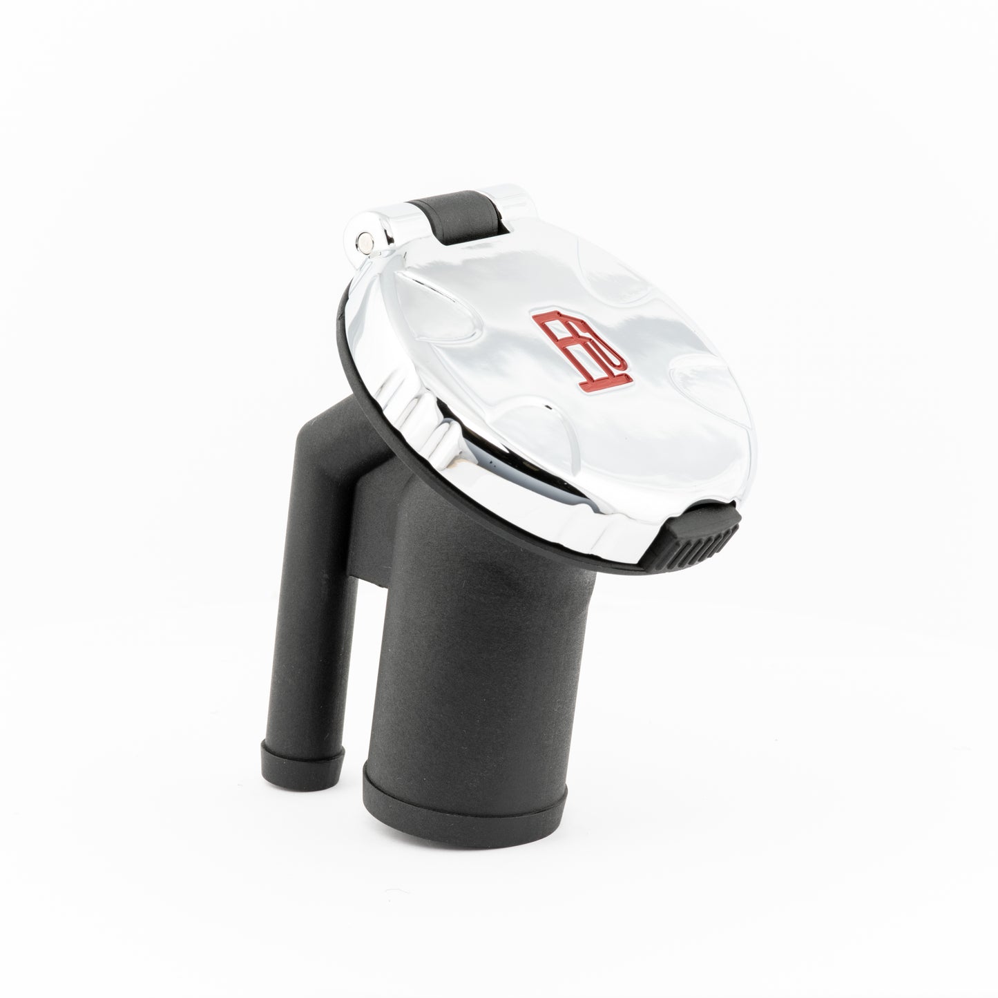 30° Stainless Steel EPA/CARB Sculpted Flip Top Pressurized Deck Fill - Gas