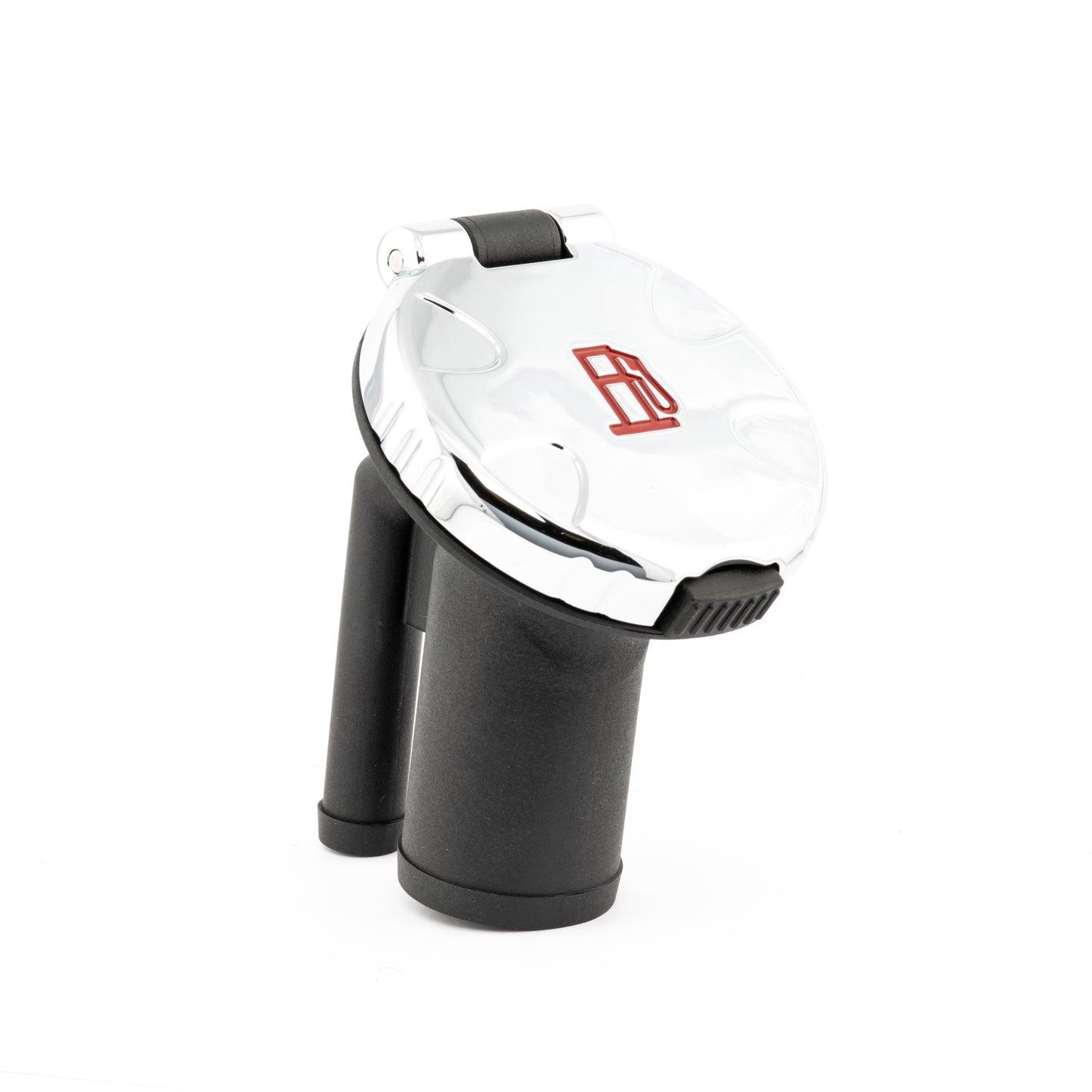 30° Stainless Steel EPA/CARB Sculpted Flip Top Pressurized Deck Fill - Gas
