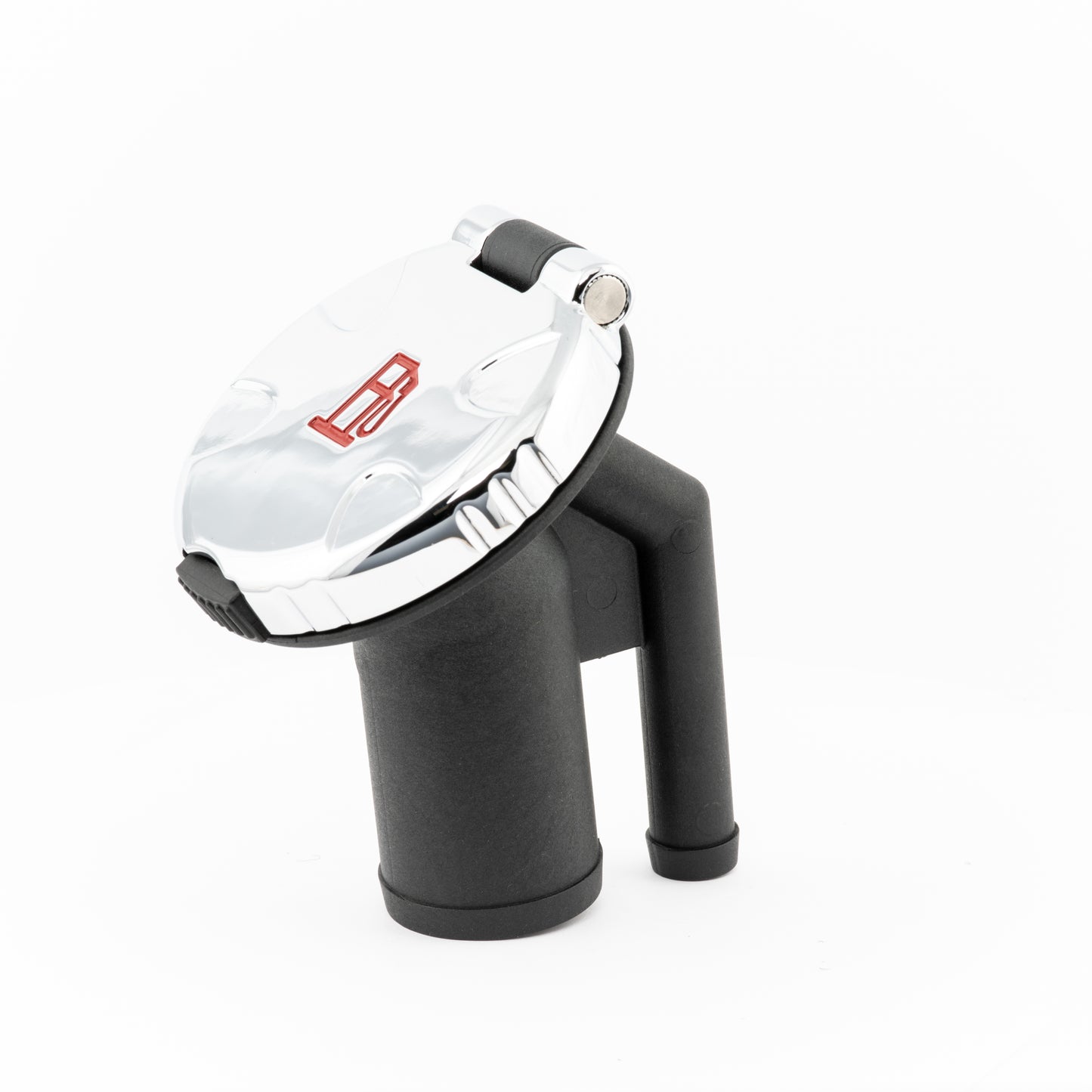 30° Stainless Steel EPA/CARB Sculpted Flip Top Pressurized Deck Fill - Gas