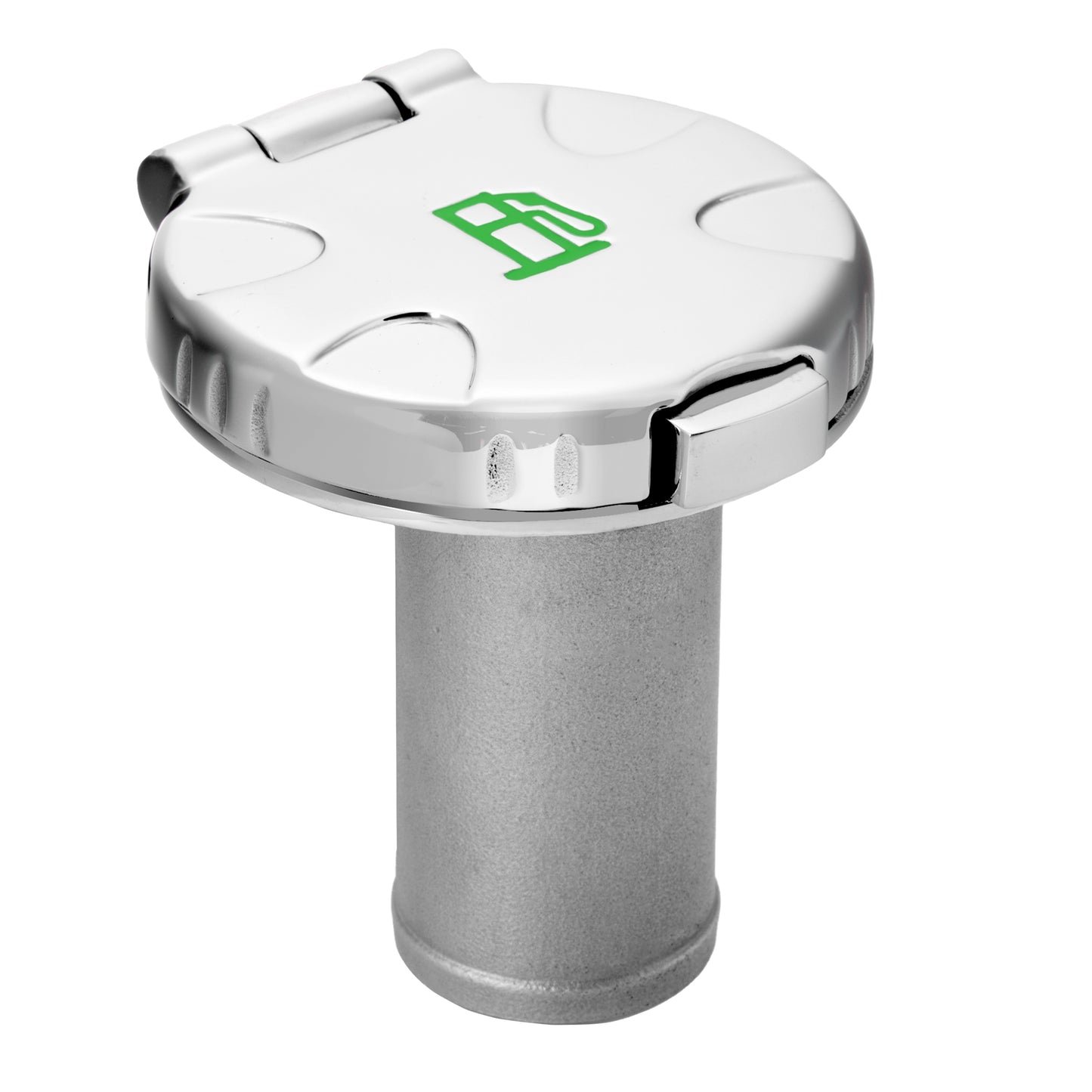 Sculpted 316 Stainless Steel EPA Flip-Top Deck Fill No Vent - Diesel