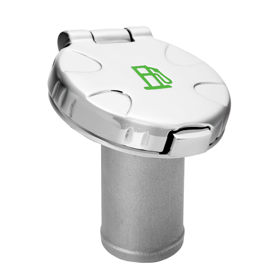 30° Sculpted 316 Stainless Steel EPA Flip-Top Deck Fill No Vent - Diesel
