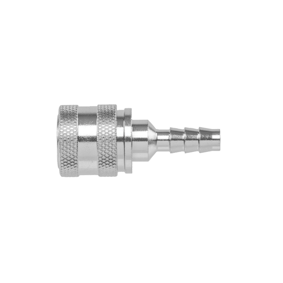 1/4" Small Chrome Plated Brass Barb Female Suzuki Quick Connectors