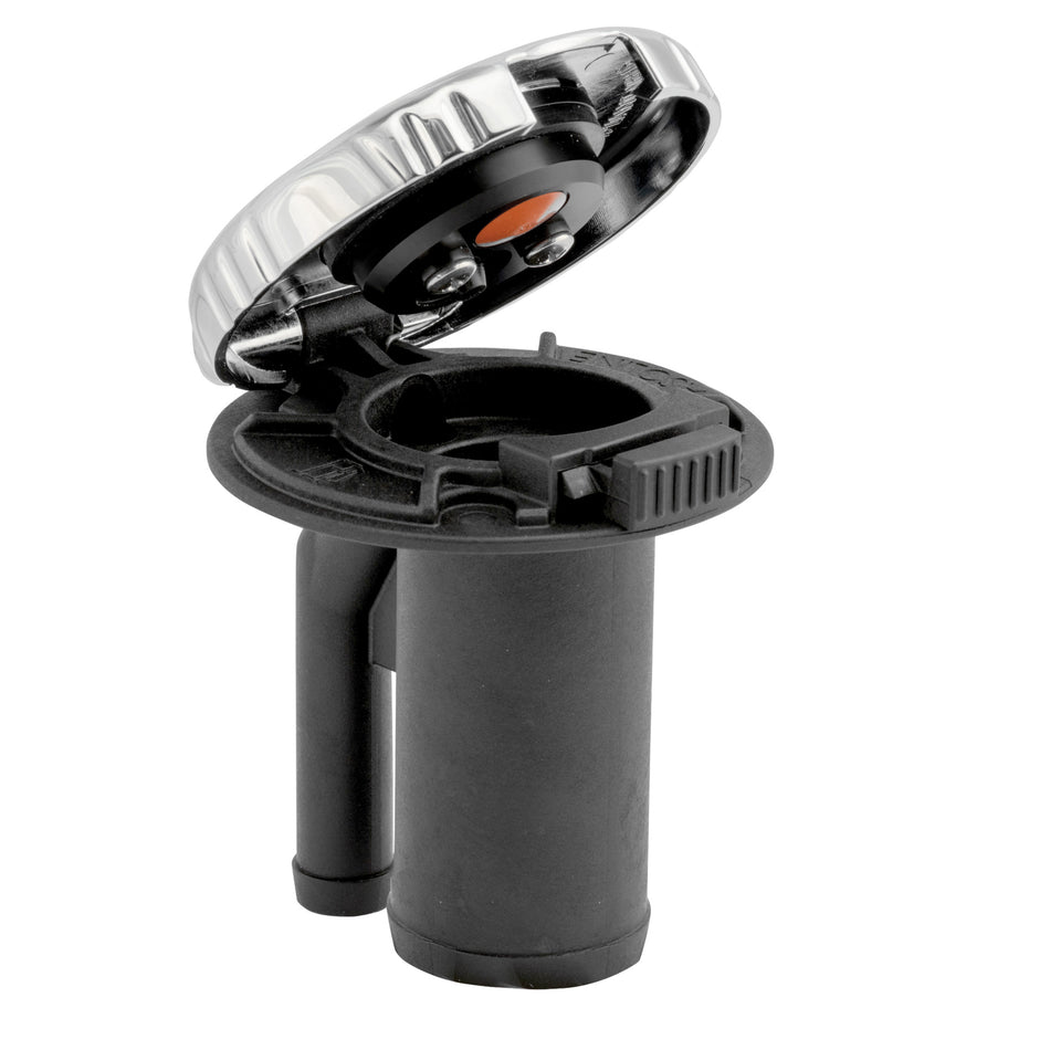 Chrome/Zinc EPA/CARB Flip Top Pressurized Deck Fill - Gas