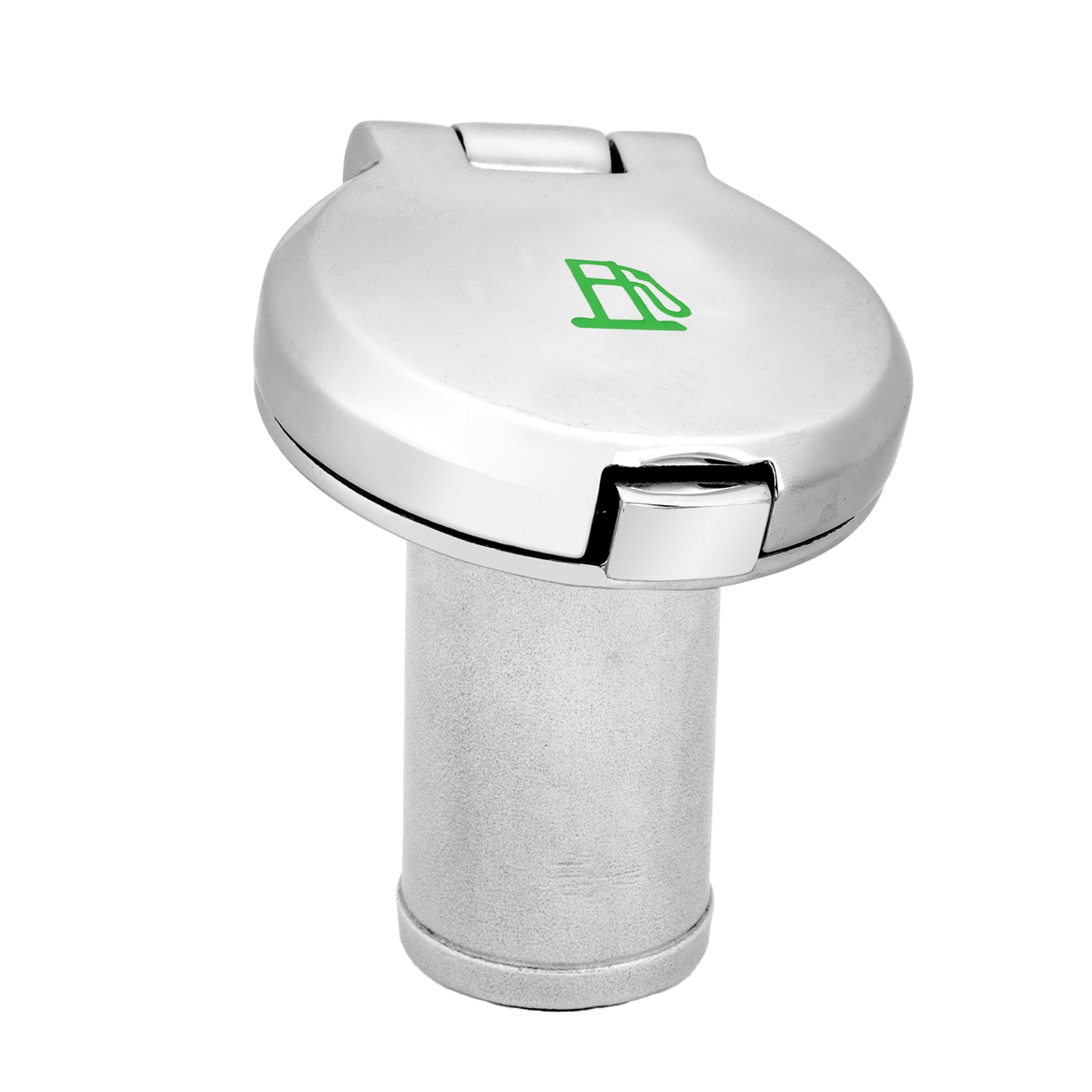 30° Contoured 316 Stainless Steel EPA Flip-Top Deck Fill No Vent - Diesel